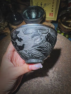 Porcelain Carving First Emperor of China Qin Shi Huang