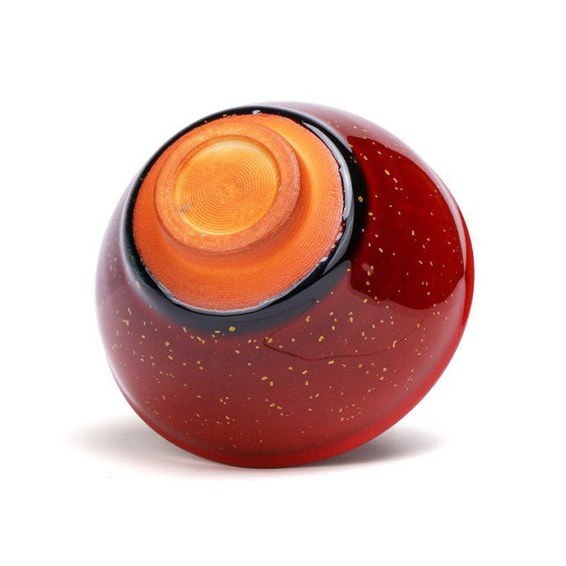 Redstar Night Jianzhan Tenmoku Tea Cup Chawan Bowl