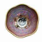 Sunflower Jian Zhan Yohen Tenmoku Tea Cup - Handmade Jianzhan Chawan