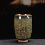 Green Partridge Tenmoku Tumbler Grip Cup
