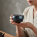 Tenmoku 8-Tear Hare's Fur Cup