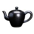 Oil Spot Figure Tenmoku Teapot