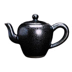 Oil Spot Figure Tenmoku Teapot