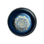 Lotus Kirin Feng Shui Tenmoku Tea Cup Pottery