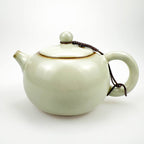 White Nacre Tenmoku JianZhan Gongfu Teapot