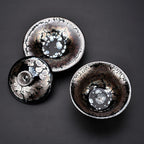 Jian Ware Yuteki Tenmoku Gaiwan With Saucer